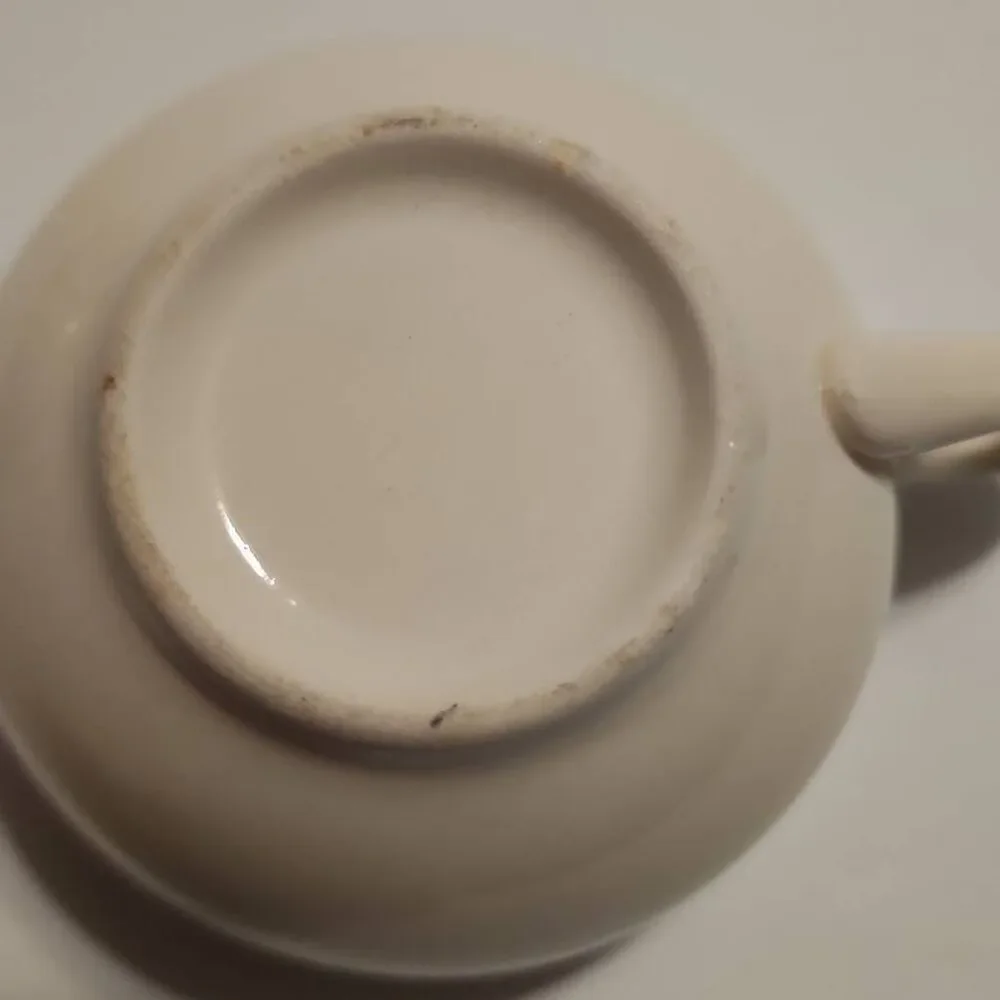 Homer Laughlin Golden Wheat Vintage 22k Set of 4 Tea Cups